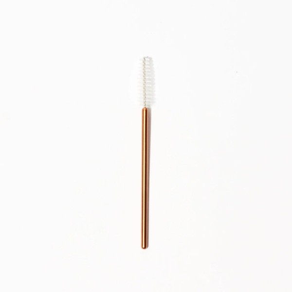 Eyelash Brushes (20 pieces) Bronze/White
